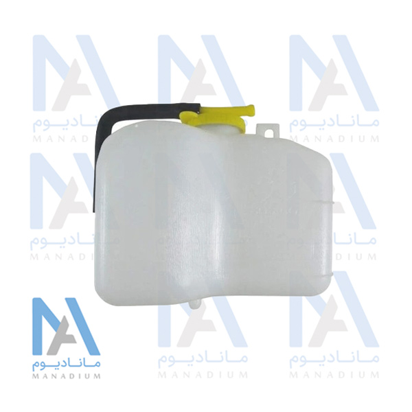 منبع انبساط پراید ( آب اضافه) با درب پوش و شیلنگ 90 درجه کارمان پارت K.P.C