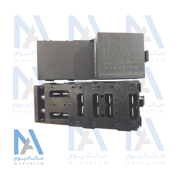 جعبه فیوز کالسکه ای 405 شش فیوز کارمان پارت K.P.C